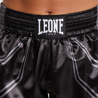 Calções kick WAKO Leone AB996 Preto 