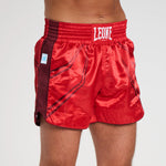 Calções kick WAKO Leone AB996 Vermelho 