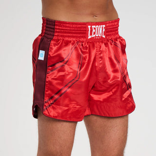 Calções kick WAKO Leone AB996 Vermelho 
