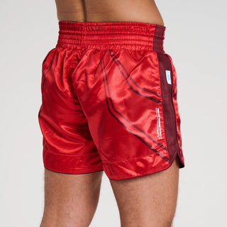 Calções kick WAKO Leone AB996 Vermelho 