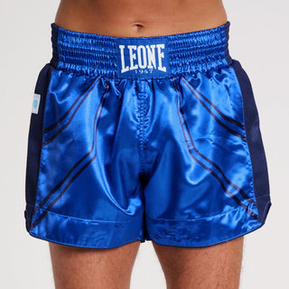 Calções kick WAKO Leone AB996 Azul 