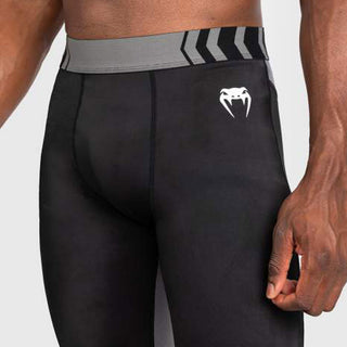 Pantaloni a compressione Venum Tempest Nero-Combat Arena
