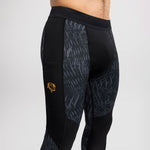 Pantaloni a compressione Venum x Chimaev Wild Borz Nero-Combat Arena