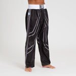 Calças de Kickboxing WAKO Leone AB992 Preto 