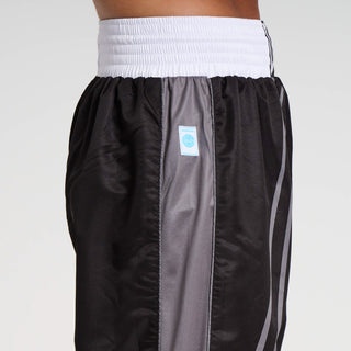 Calças de Kickboxing WAKO Leone AB992 Preto 