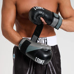Calças de Kickboxing WAKO Leone AB992 Preto 