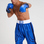 Calças de Kickboxing WAKO Leone AB992 Azul 