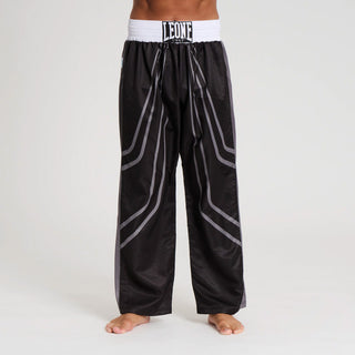 Calças de Kickboxing WAKO Leone AB992 Preto 