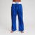 Calças de Kickboxing WAKO Leone AB992 Azul 