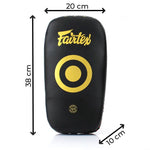 Pao Fairtex Microfibra Curvo Standard KPLC5 Preto 