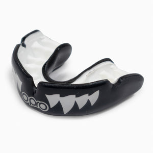 Protetor Bucal Opro Instant Custom-Fit Jaws Preto 