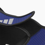 Caneleiras com parapiede Adidas Pro Kickboxing WAKO Azul-branco 