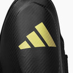 Caneleiras com parapeito Adidas Pro Kickboxing WAKO Preto-ouro 