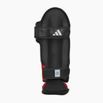 Caneleiras com parapeito Adidas Pro Kickboxing WAKO Vermelho-branco 