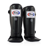 Caneleiras Fairtex Double Padded SP3 com apoio para os pés 