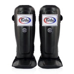 Caneleiras Fairtex Double Padded SP3 com apoio para os pés 