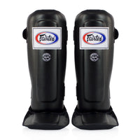 Caneleiras Fairtex Double Padded SP3 com apoio para os pés 