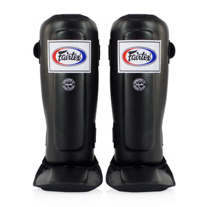 Caneleiras Fairtex Double Padded SP3 com apoio para os pés 