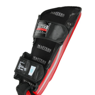 Caneleiras Kickboxing Masters WAKO Vermelho 