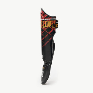 Caneleiras Leone MMA Cage PT163 Vermelho 