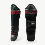 Caneleiras Leone MMA Cage PT163 Cinzento escuro 