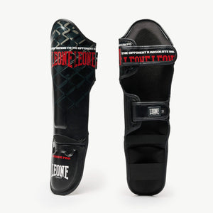 Caneleiras Leone MMA Cage PT163 Cinzento escuro 
