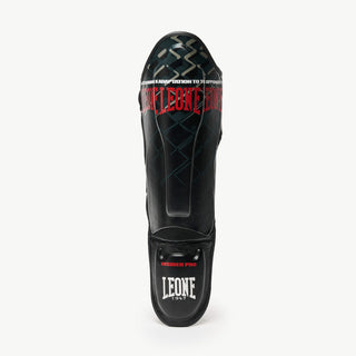 Caneleiras Leone MMA Cage PT163 Cinzento escuro 