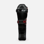 Caneleiras Leone Urban Fighter PT118 camuflado vermelho-preto 