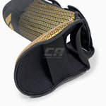 Caneleiras com parapeito Adidas Pro Kickboxing WAKO Preto-ouro 