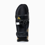 Caneleiras com parapeito Adidas Pro Kickboxing WAKO Preto-ouro 