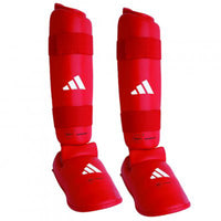 Caneleiras e Parapés Adidas Vermelho e Azul Homologados WKF 