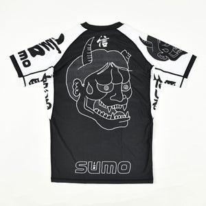 Rashguard Half Sumo Sugoi Ranked Branco-Combat Arena