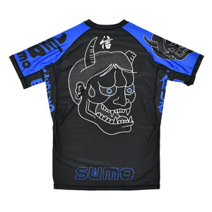 Rashguard Half Sumo Sugoi Ranked Azul-Combat Arena