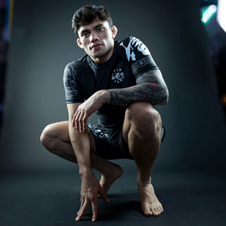 Rashguard Half Sumo Sugoi Ranked Preto-Combat Arena