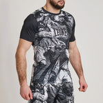 Rashguard Leone IUTER Barbed Wire AB06IU Preto-Combat Arena