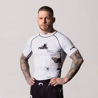 Rashguard Manto Overcome mangas curtas 