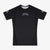 Rashguard Manto Ranked 25 maniche corte Nero-Combat Arena