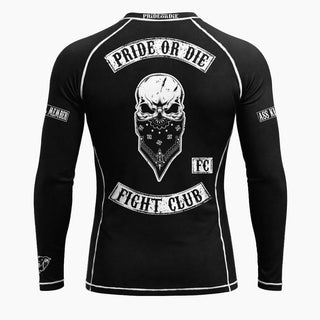 Rashguard Pride or Die Fight Club manga comprida-Combat Arena