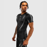 Rashguard Venum Amazonia Reborn maniche corte Nero-grigio-Combat Arena