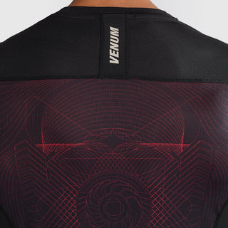 Rashguard Venum G-Fit Air mangas compridas Preto-vermelho 
