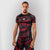 Rashguard Venum Matupa mangas curtas Preto-vermelho-Combat Arena