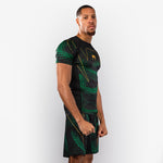 Rashguard Venum Matupa mangas curtas Preto-verde-Combat Arena