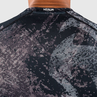 Rashguard Venum Rage & Workout maniche corte Nero-grigio-Combat Arena