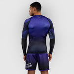 Rashguard Venum Tekken 8 Kazuya mangas compridas Preto-roxo-Combat Arena