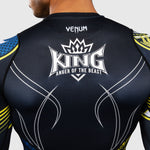 Rashguard Venum Tekken 8 King mangas compridas Preto-amarelo-Combat Arena