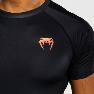 Rashguard Venum Thunder Dragon manga curta Preto-Combat Arena