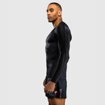 Rashguard Venum Thunder Dragon mangas compridas Preto-Combat Arena