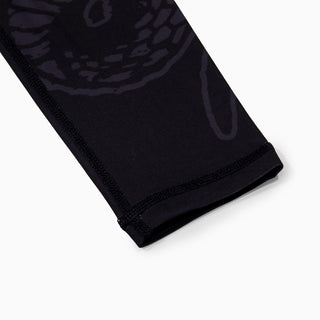 Rashguard Half Sumo Black Mamba Neon mangas compridas 