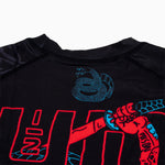 Rashguard Half Sumo Black Mamba Neon mangas compridas 