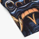 Rashguard Manto Barong de manga curta Preto 